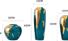 Ceramic Chic Vase Set (3 Pcs)