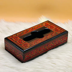 Lacquer Art Tissue Box