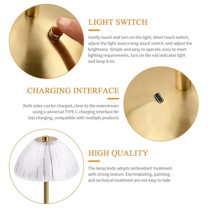 Bedside Night Light For Restaurant Bar Coffee Shop