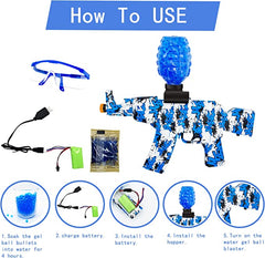 Rechargeable AKM-47 Electric Gel Ball Blaster