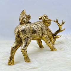 Elegant Jungle Deer Sculpture