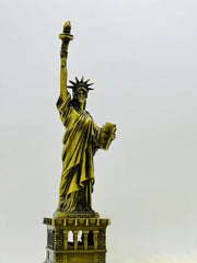 The Metal Statue Of Liberty