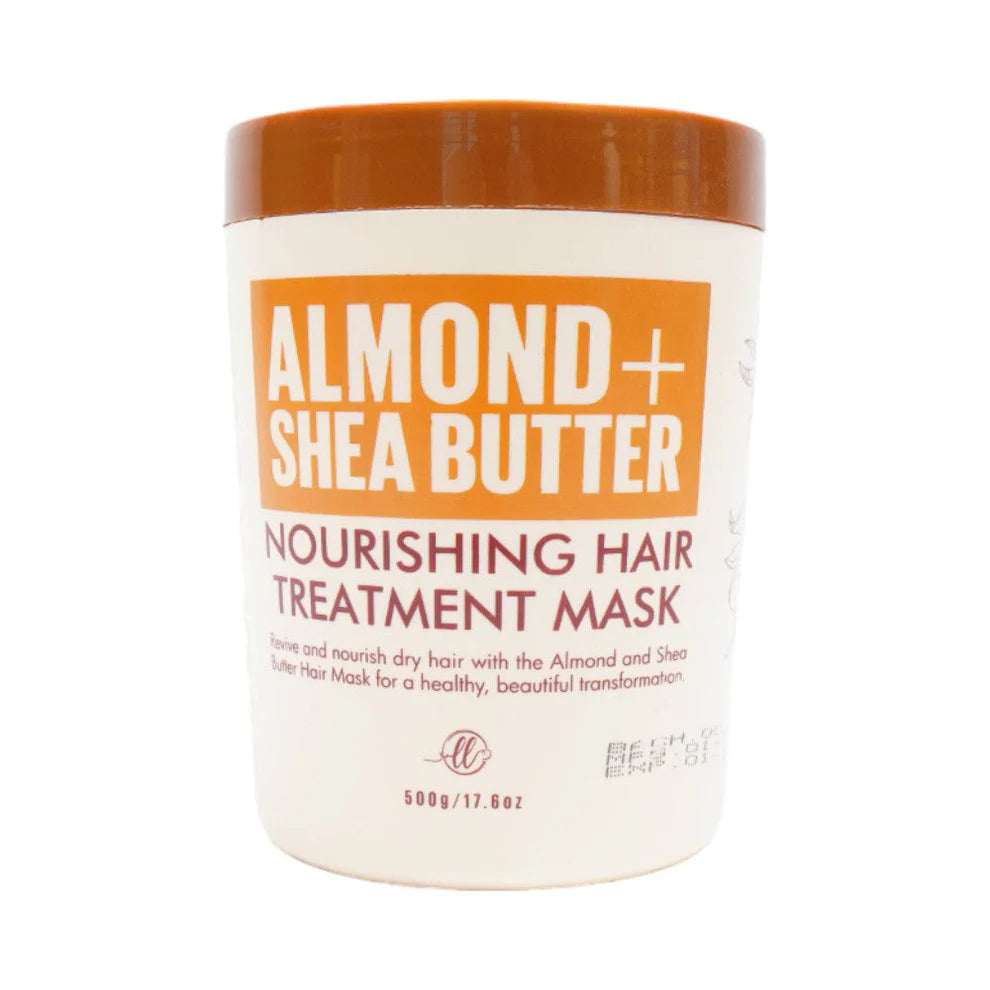 LUSH N LURE ALMOND+SHEA BUTTER HAIR TREATMENT MASK 500G