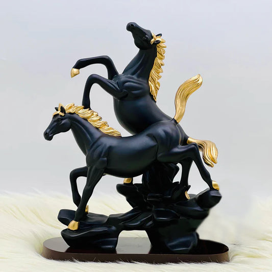 Classic Matte Horse Statue