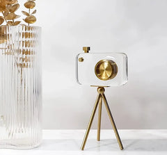 Retro Camera (Brass & Crystal)