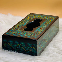 Lacquer Art Tissue Box