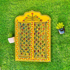 Rangoli Truck Art Mirror