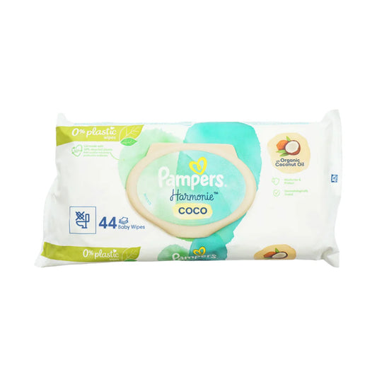 PAMPERS WIPES HARMONIE COCO 44 PCS