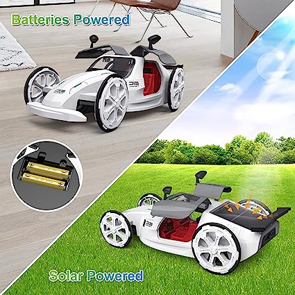 DIY Solar Power Car Model For Kids