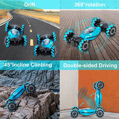 1:14 Remote & Gesture Control Deform Stunt Climbing Car