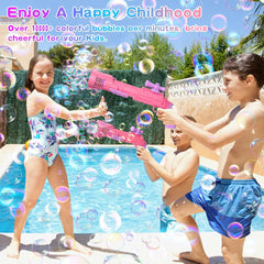 10 Holes Automatic Crazy Bubble Gun Toy for kids