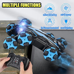 2.4GHZ 4WD 8 Wheels Stunt Remote Control Remote Control