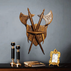 Antique Wooden AXE (Wall Hanging Craft)