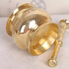 Decorative Kundi Danda (Brass)