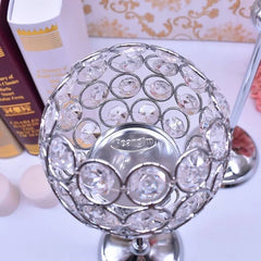 Crystal Votive Candlesticks Holder