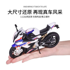 Diecast Metal BMW S1000 RR Model Bike