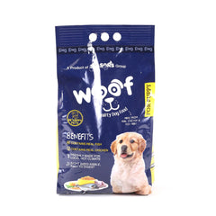 SEASONS WOOF DOG FOOD PUPPY CHICKEN AND FISH MEAT 3 KG