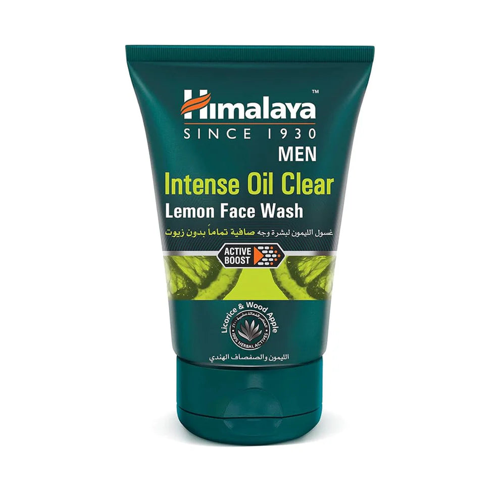 HIMALAYA INTENSE OIL CLEAR MENS FACE WASH 100ML