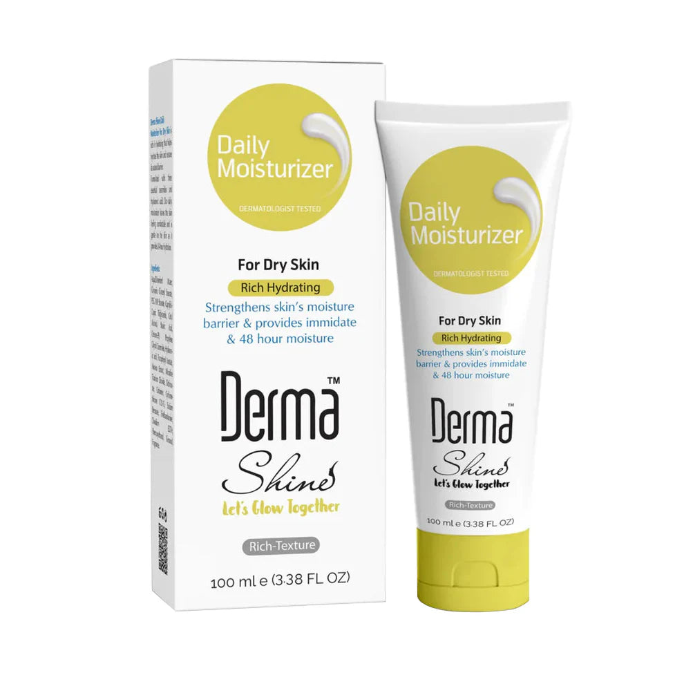 DERMA SHINE DRY SKIN DAILY MOISTURISER 100ML