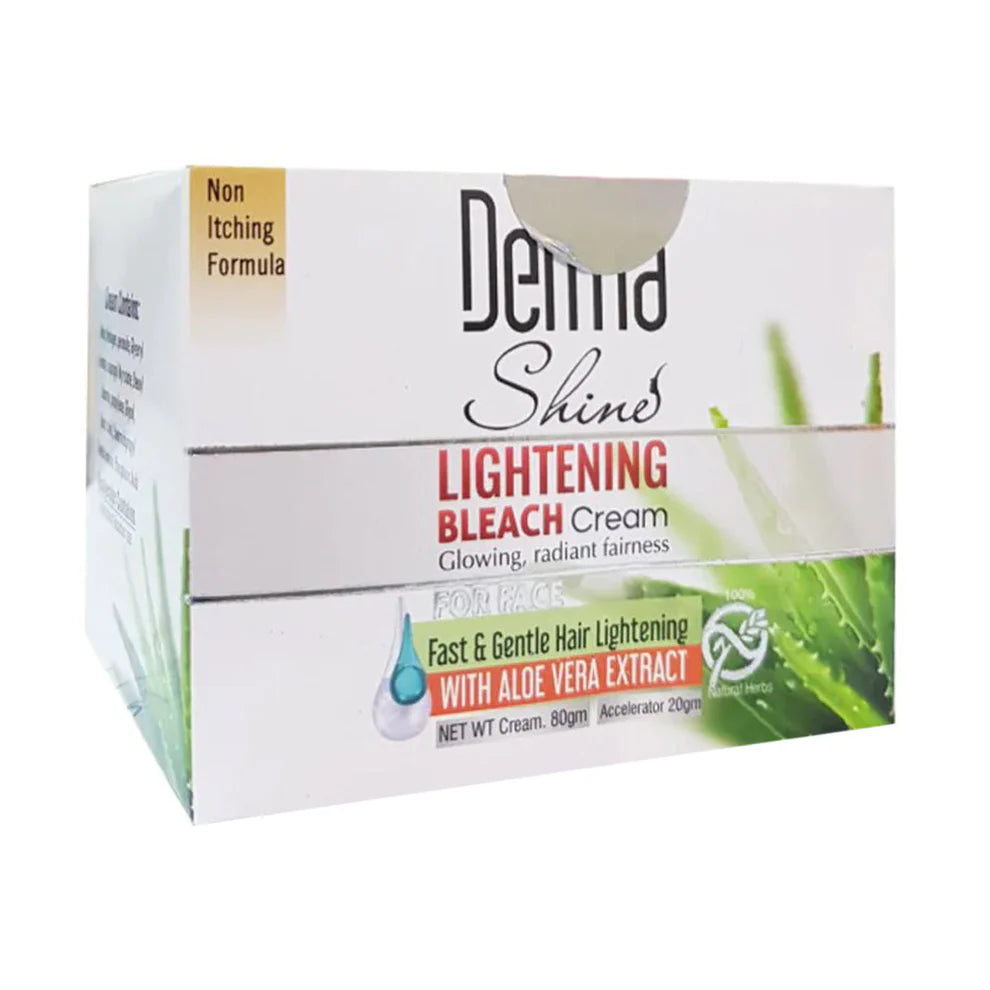 DERMA SHINE LIGHTENING BLEACH CREAM 40GM