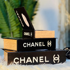 Premium Quality Chanel Book Decor (Set Of 3)