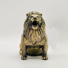 Idol Of Brass King Lion Ash Tray