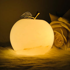 Marble Apple Illumina Lamp