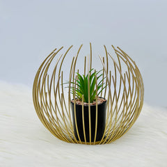 Realistic Artificial Golden Pot Plant