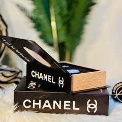 Premium Quality Chanel Book Decor (Set Of 3)