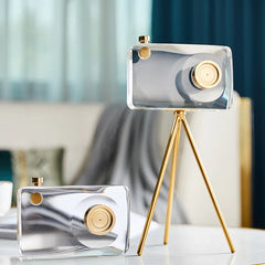 Retro Camera (Brass & Crystal)