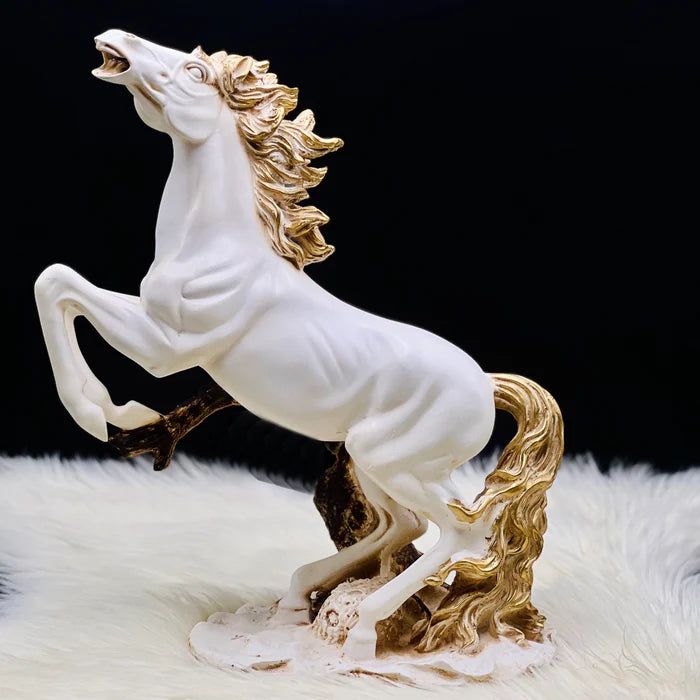 Jumping Horse Sculpture