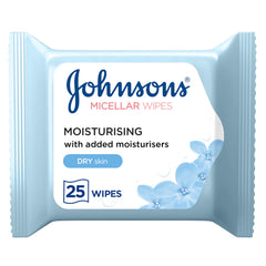 JOHNSONS MAKE UP WIPES MOISTURE 25 PC