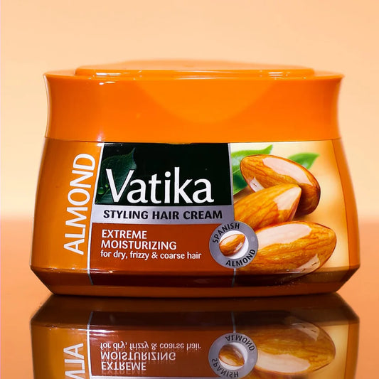 VATIKA HAIR CREAM ALMOND EXTRA MOISTURIZING 140 ML