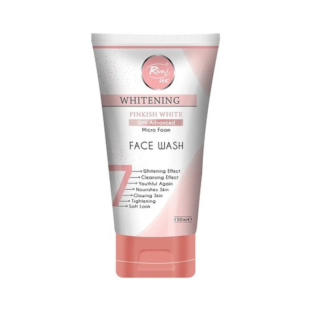 RIVAJ PINKISH WHITE ADVANCED FACE WASH 120ML