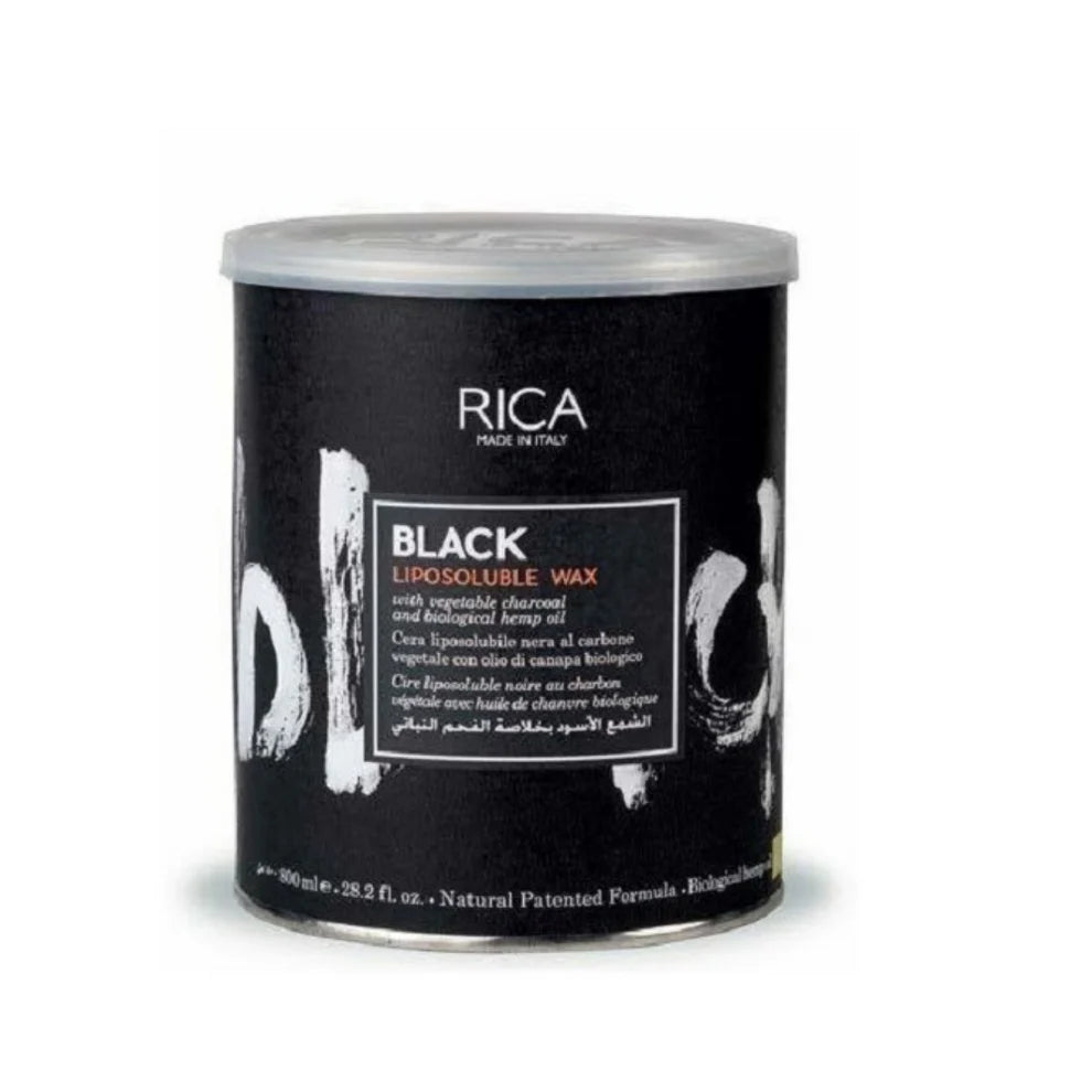 RICA BLACK CHARCOAL WAX 800 ML BASIC