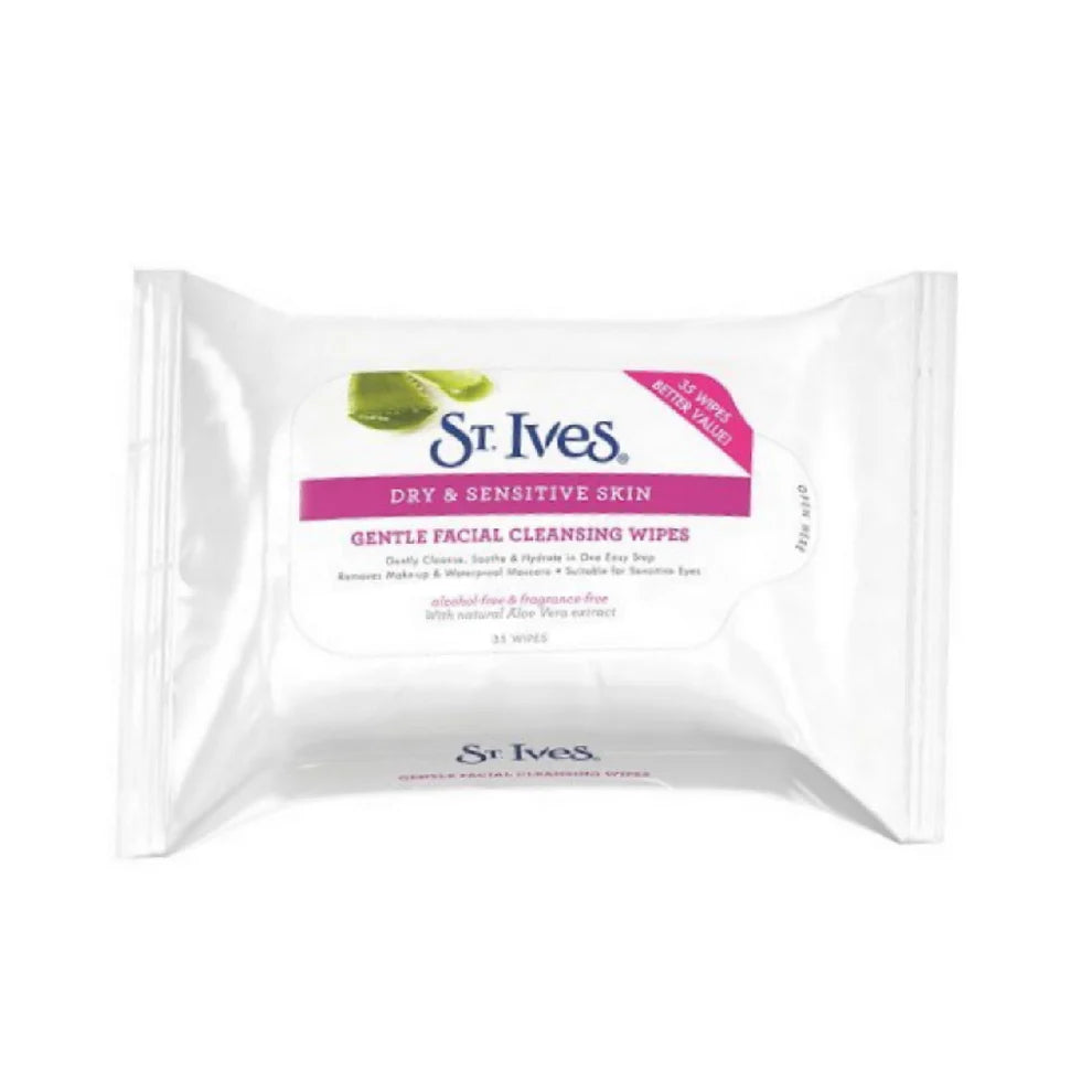 STIVES GENTLE FACIAL CLEANSING WIPES 35 PCS