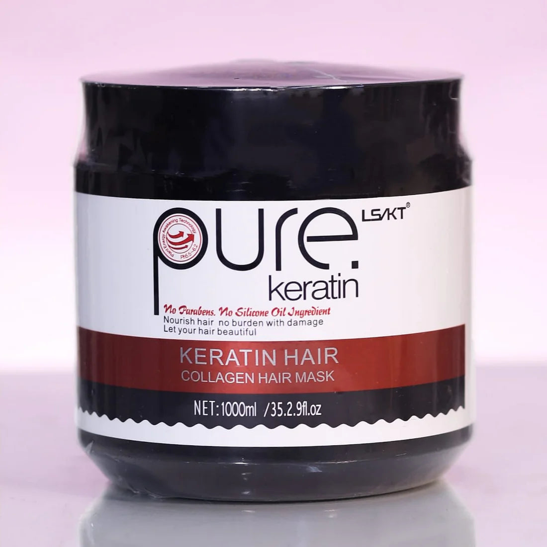 PURE KERATIN HAIR MASK KERATIN COLLAGEN 1000 ML