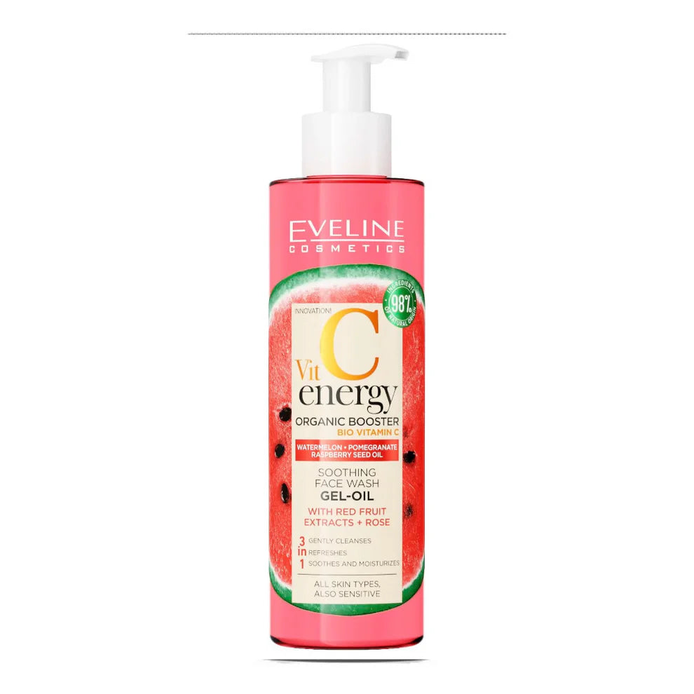 EVELINE VIT C ENERGY FACE WASH GEL OIL 200ML