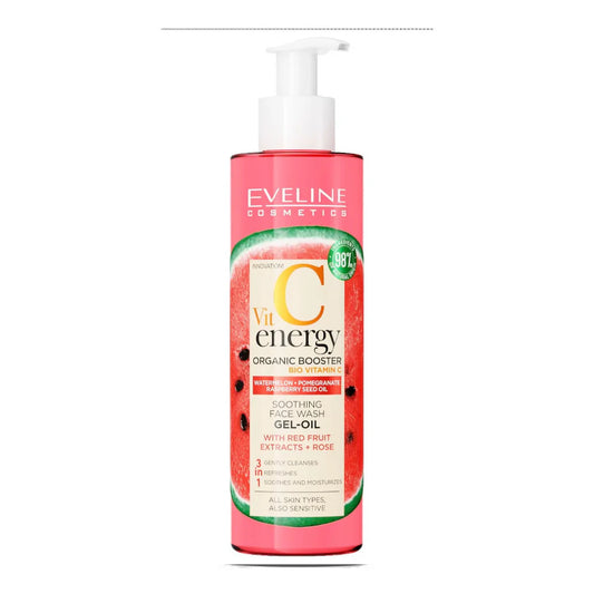 EVELINE VIT C ENERGY FACE WASH GEL OIL 200ML