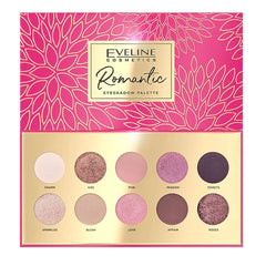 EVELINE ROMANTIC EYESHADOW PALETTE 10 COLORS