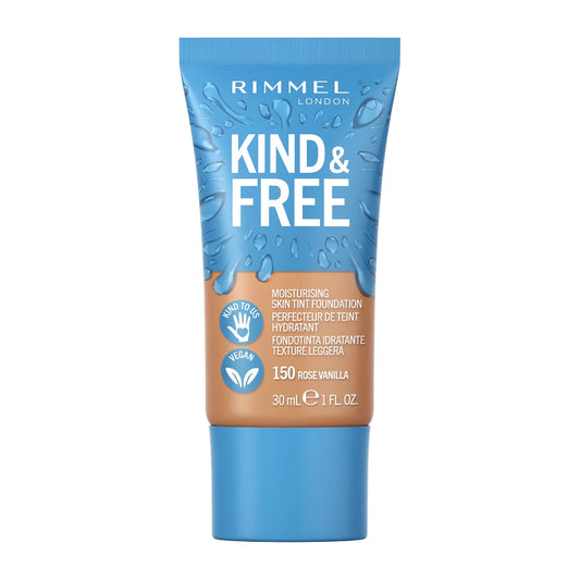 RIMMEL KIND & FREE MOISTURISING SKIN TINT FOUNDATION 150 ROS