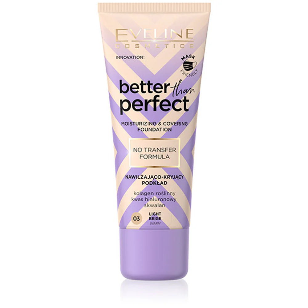 EVELINE BETTER THAN PERFECT FOUNDATION 03 LIGHT BEIGE