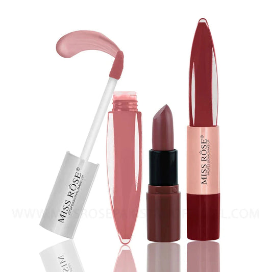 Dual-Ended Matte Lipstick & Lip Gloss