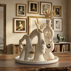Abstract Harmony Sculptural Vases Set (3 Pcs)