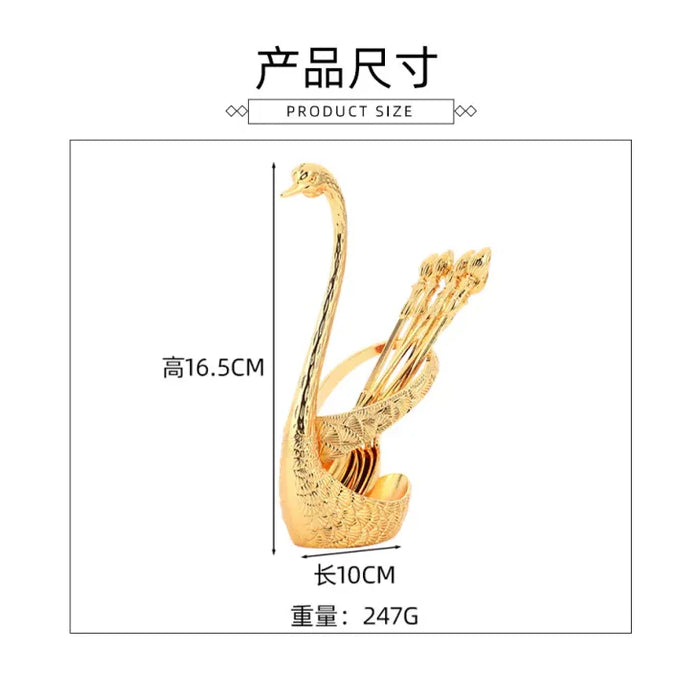 Swan Cutlery Holder Set