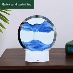 3D Quicksand Painting LED Table Lamp