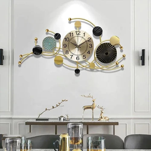 Modern Metal Wall Clock