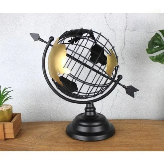 Metal Map Decoration