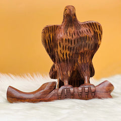 Handcrafted Falcon Sculpture