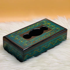 Lacquer Art Tissue Box